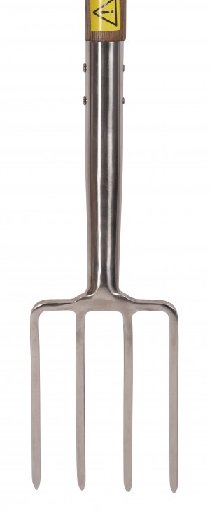 Fourche à bêcher inox petit modèle